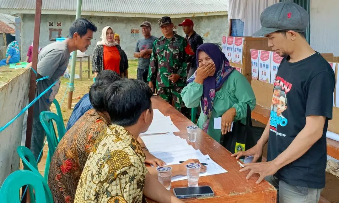 Babinsa Lakukan Pengamanan Pemilihan Ketua RW Desa Sukatani