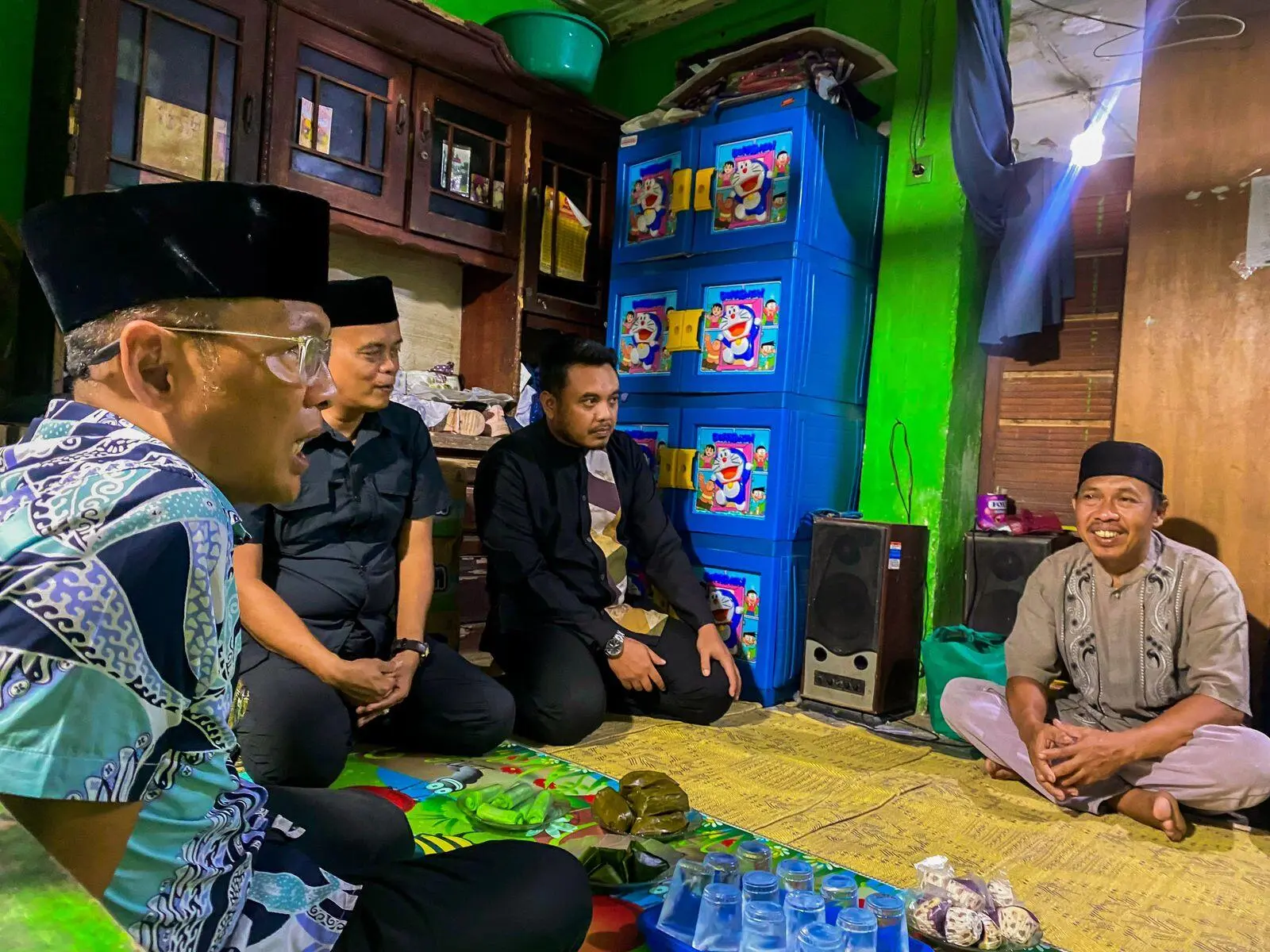 Pj Wali Kota Takziah ke Rumah Pengendara Sepeda Motor yang Tertimpa Pohon