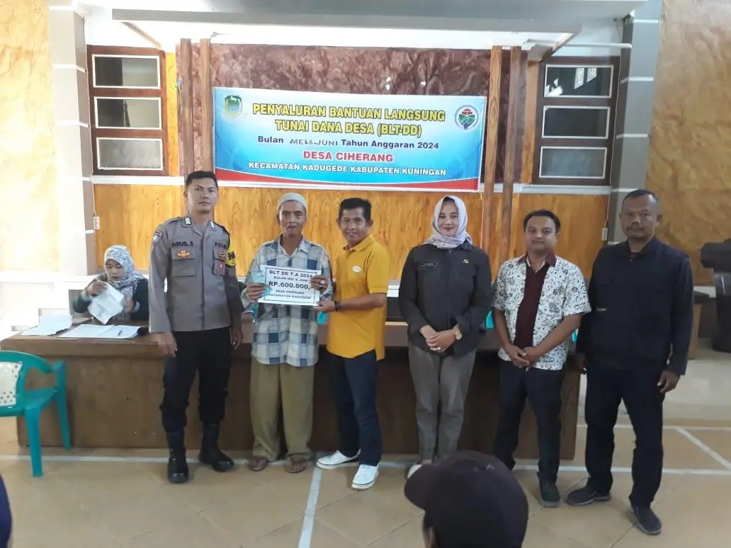 Kades Ciherang Tekanan kepada Penerima BLT Tidak Terjadi Konflik dikemudian Hari