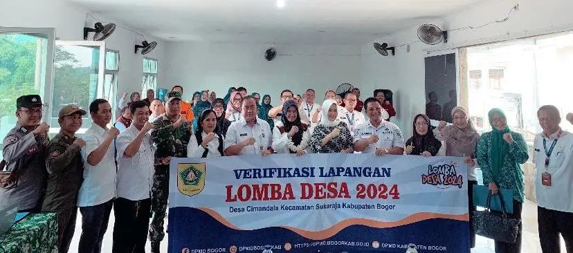 Desa Cimandala di Verifikasi oleh SKPD Kabupaten Bogor