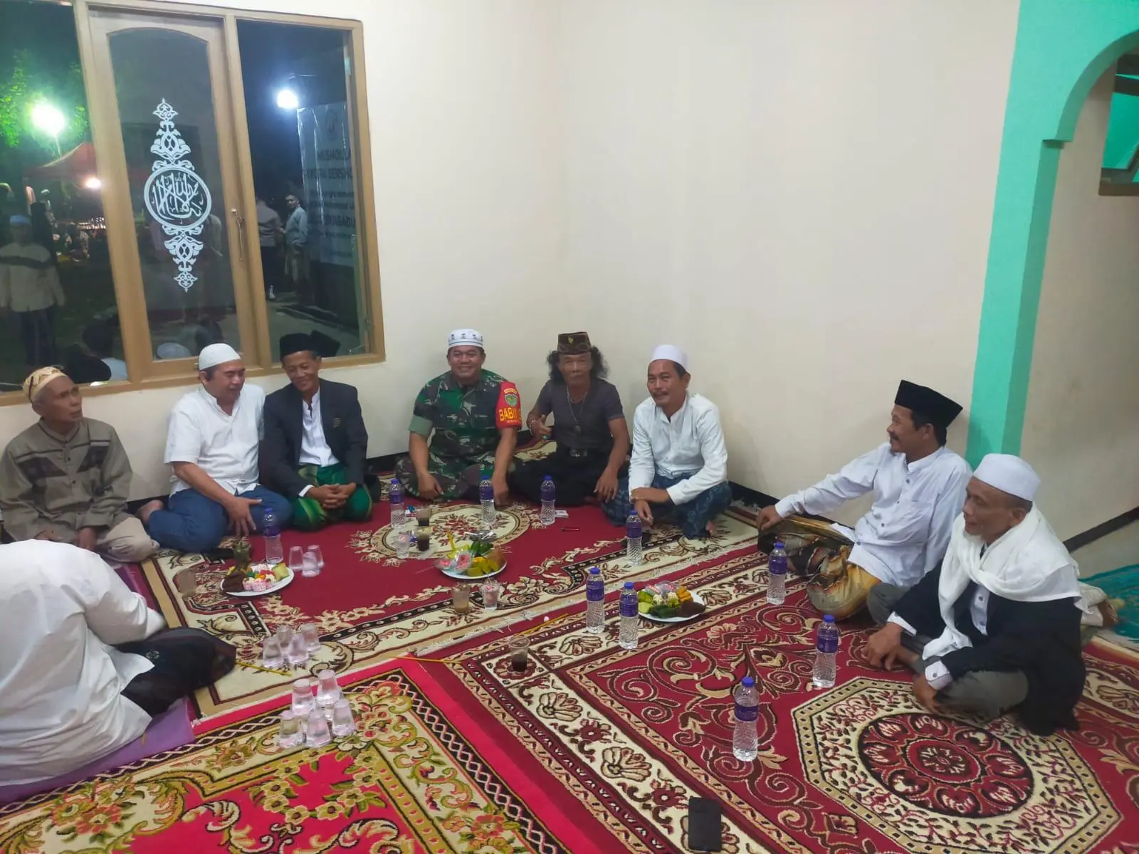 Bukber Cara Babinsa Lakukan Komsos