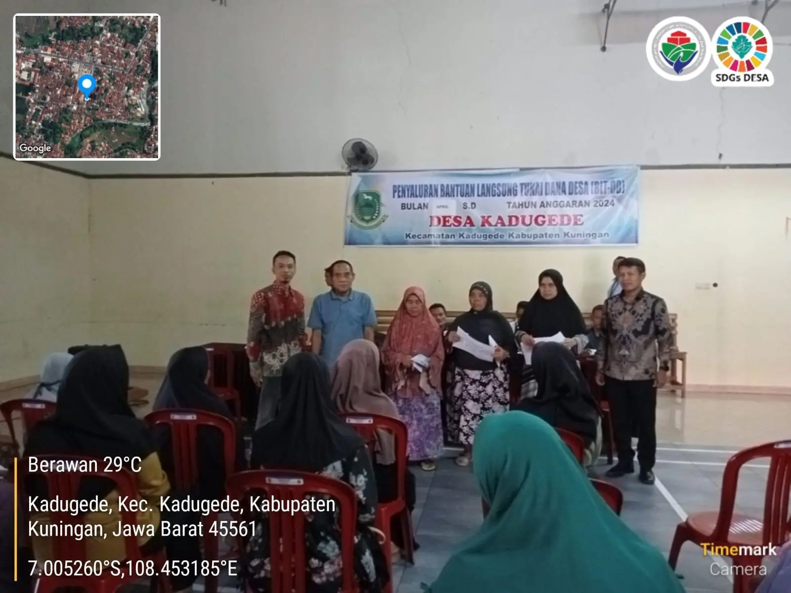 Pemerintah Desa Kadugede Salurkan Bantuan Langsung Tunai Dana Desa Tahap 4