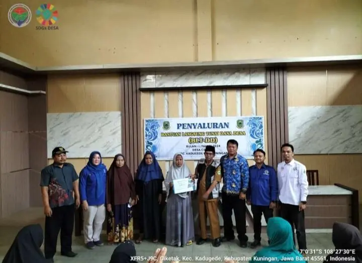 Kades Ciketak berpesan BLT DD Dimaksimalkan untuk Kebutuhan Pokok