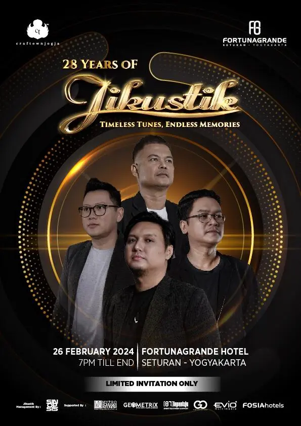 Konser 28 Tahun Jikustik Berkarya di Industri Musik Indonesia