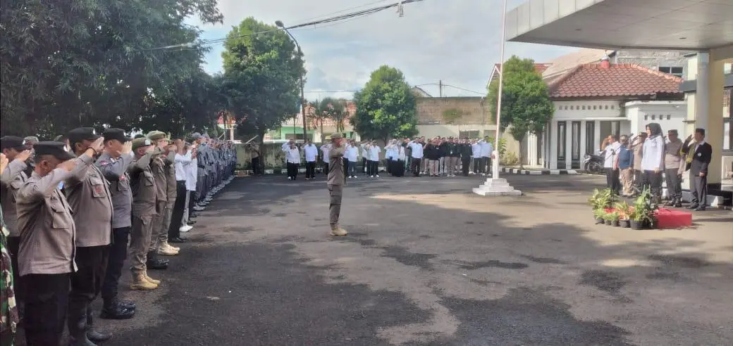 Apel Siaga Forkopimcam Masuki Masa Tenang Pemilu 2024