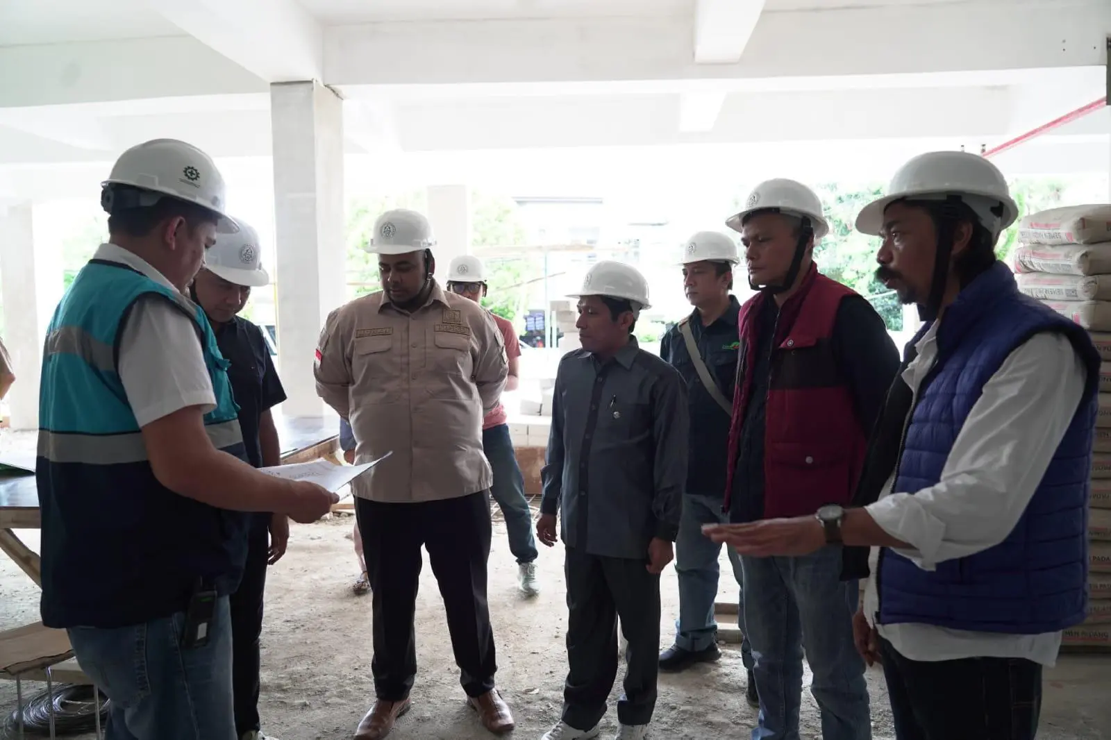 Komisi lll DPRD Kota Bogor Awasi Pembangunan Pasar Gembrong Sukasari