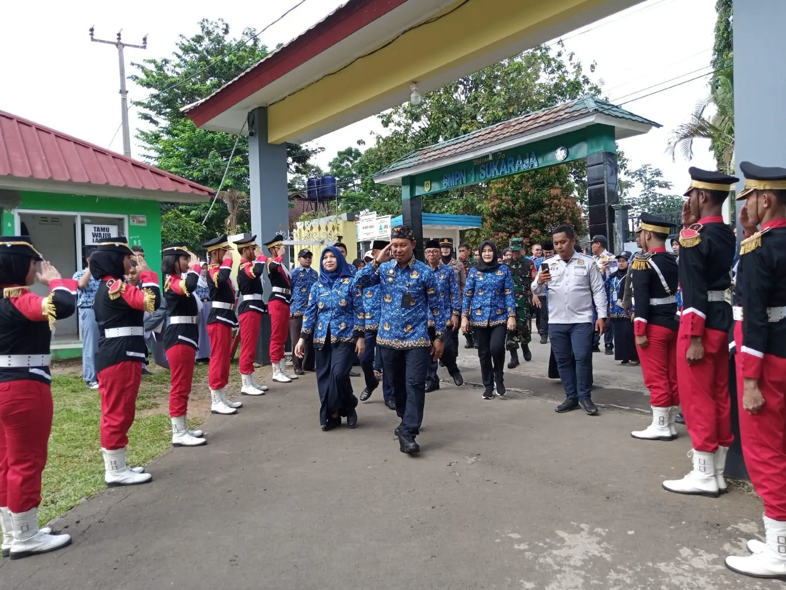 Ini Pesan Pj Bupati Bogor saat Kunjungan ke SMAN 1 Sukaraja