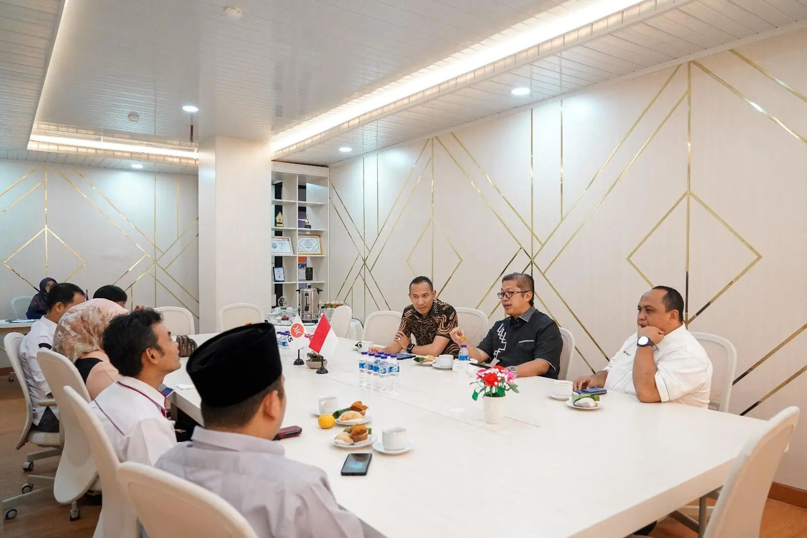 Jaga Sinergitas, Pimpinan DPRD Kota Bogor Terima Komisioner KPU Kota Bogor