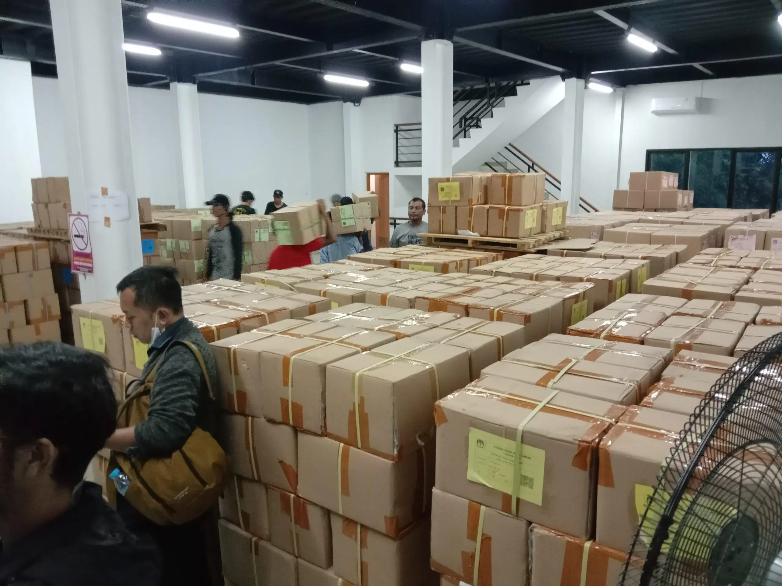 KPU Kota Bogor Terima 817.283 Surat Suara Untuk Pemilu DPRD 2024