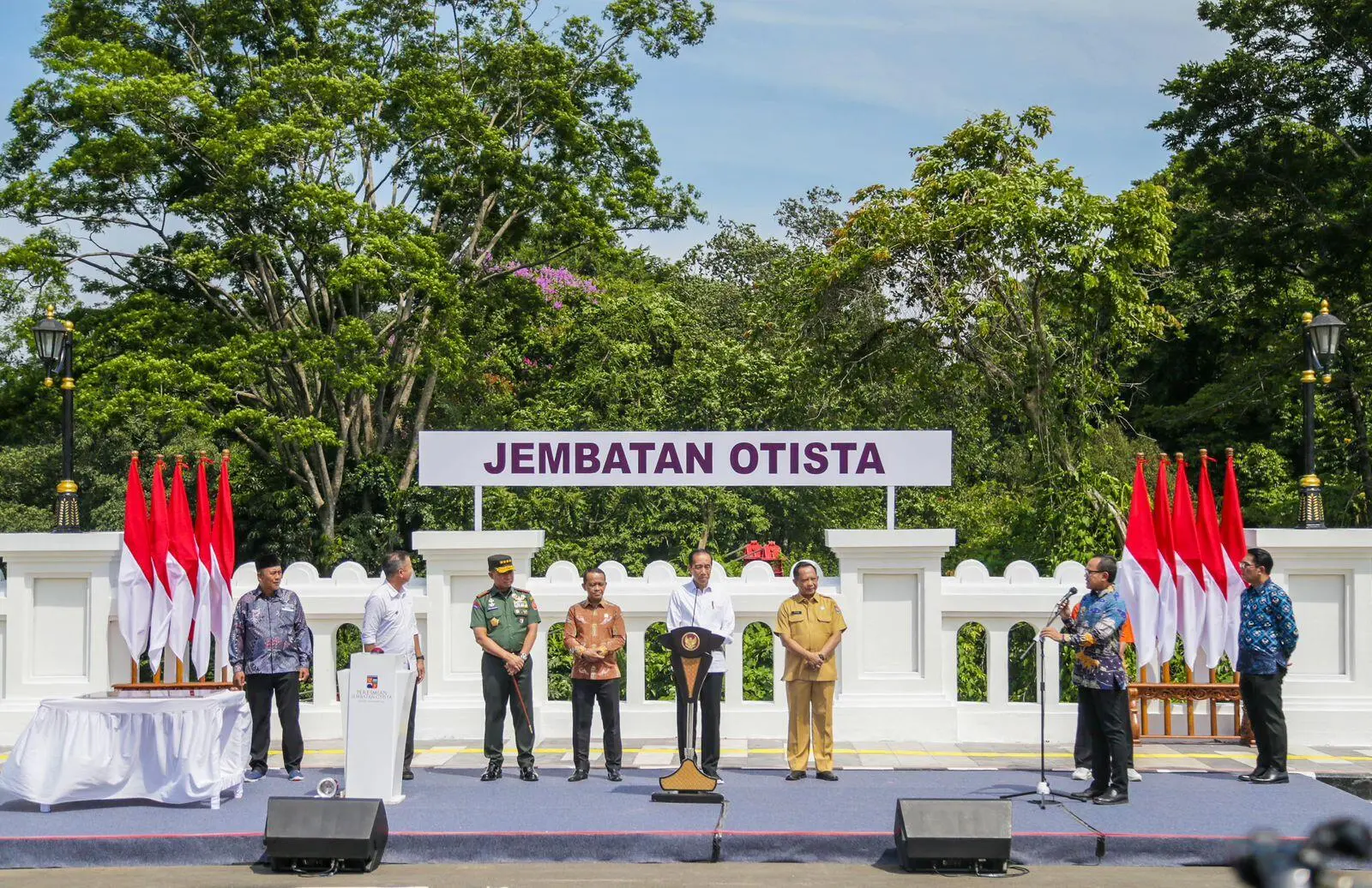 Presiden Jokowi Resmikan Jembatan Otista Bogor, Bima Arya Ucapkan Terimakasih