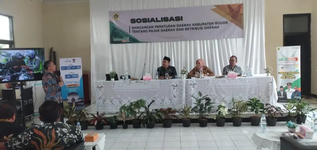 Bapenda Kabupaten Bogor Sosialisasikan Rancangan Perda Pajak dan Retribusi Daerah