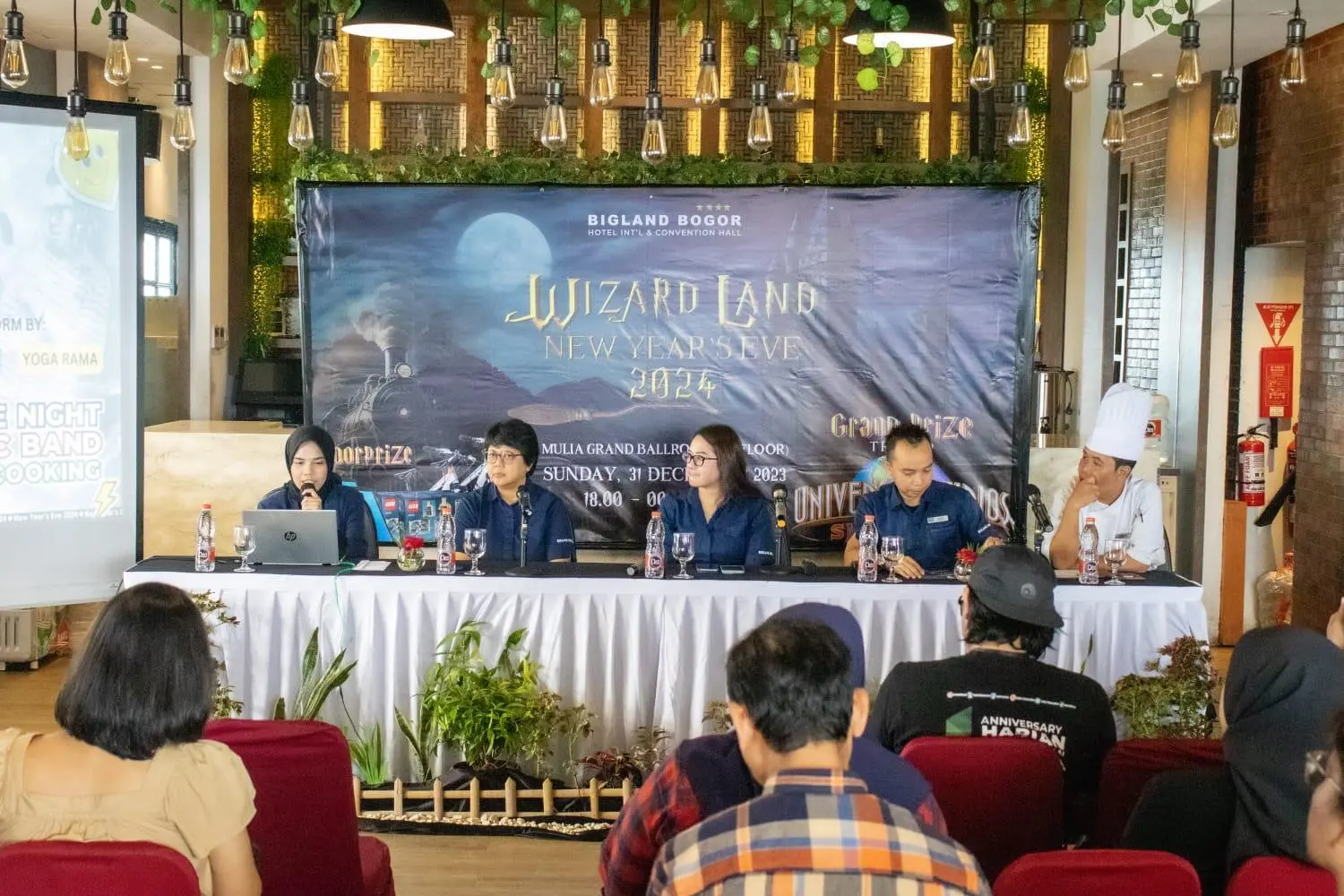 Meriahkan Pergantian Tahun Baru, Bigland Bogor Hotel Suguhkan Tamu Dengan Tema Wizard Land