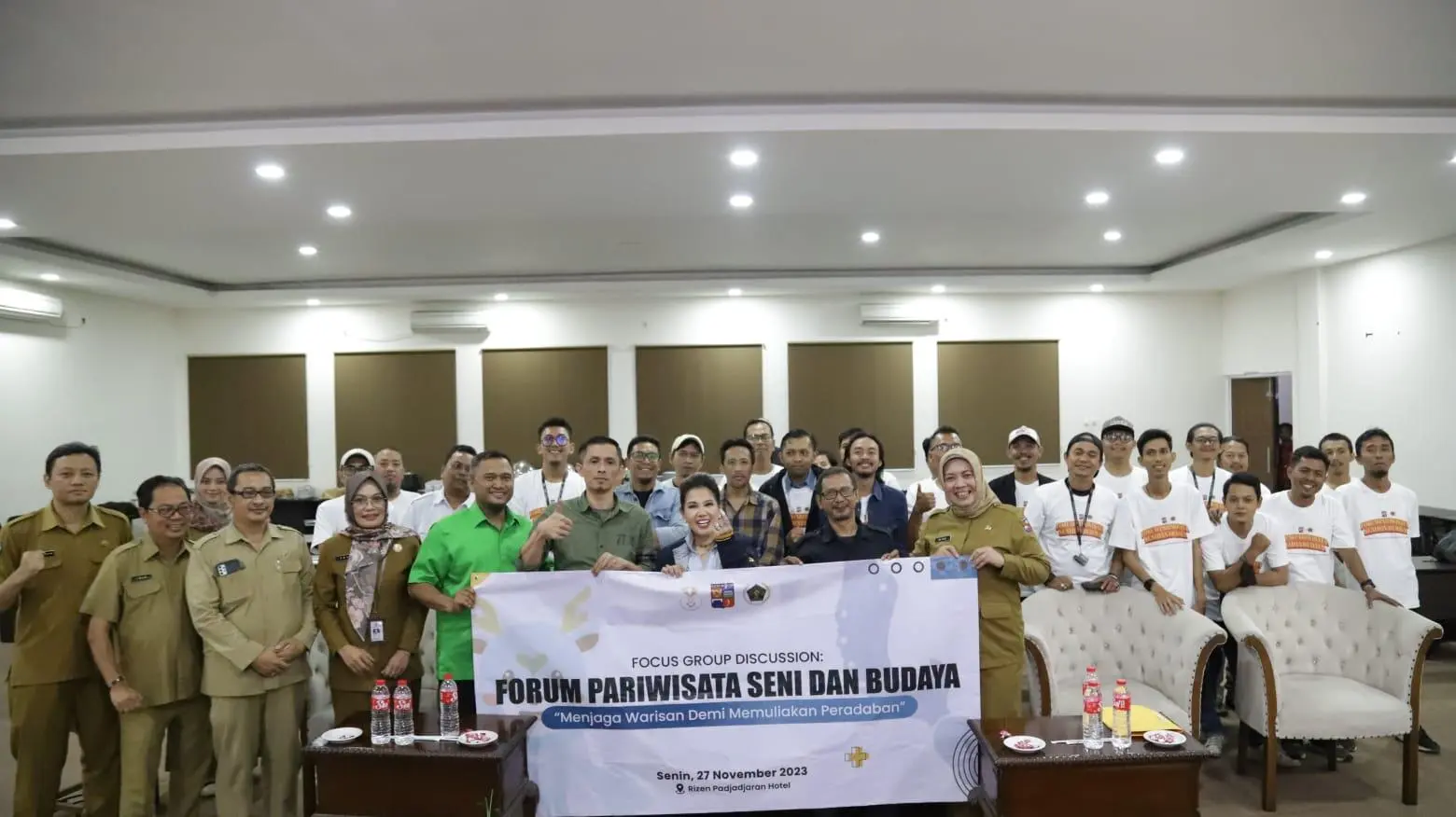 Perkuat Sinergitas, Disparbud ajak PWI Kota Bogor Dorong Potensi Kepariwisataan