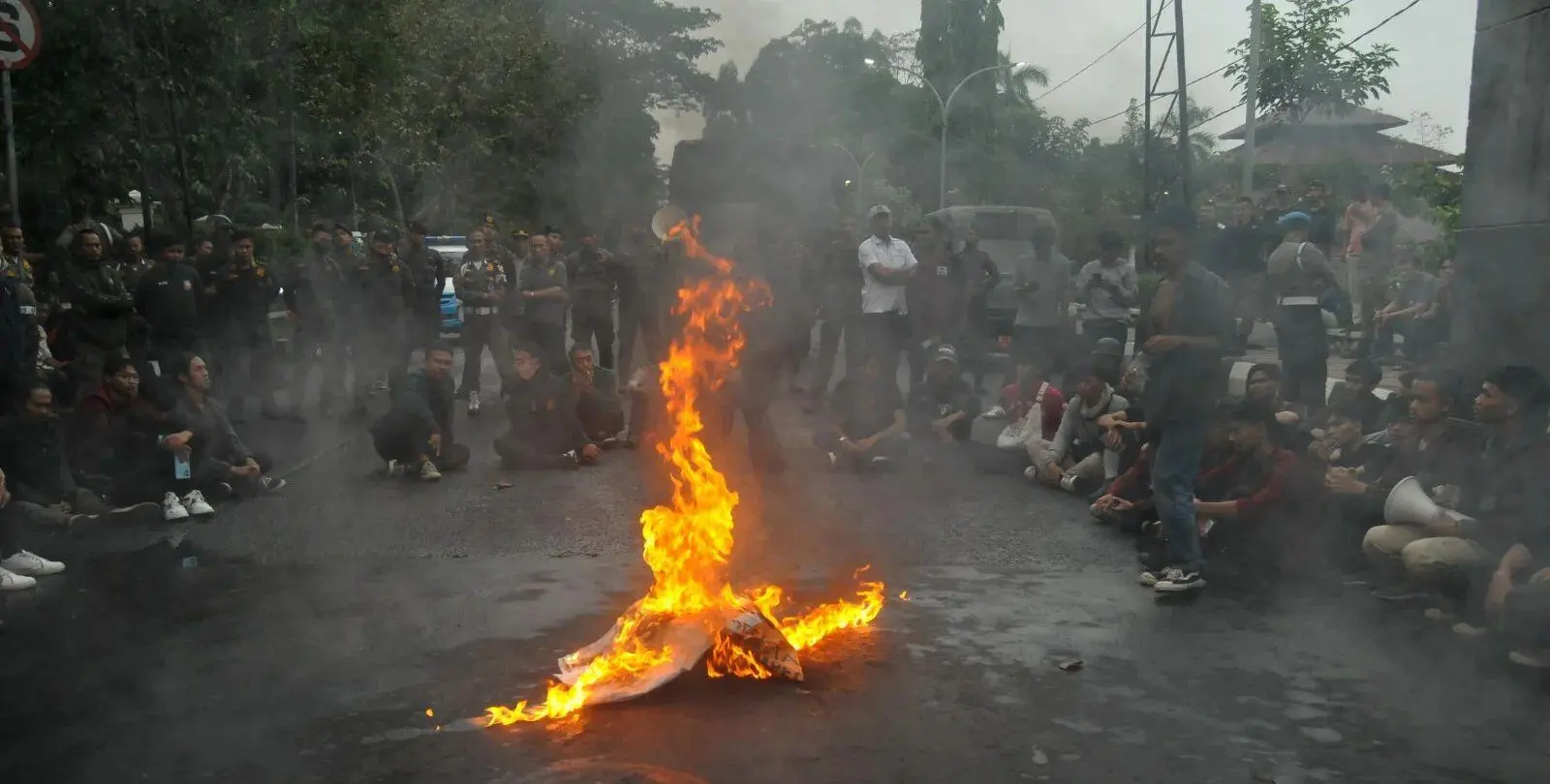 Aksi BEM Se-Bogor Evaluasi dan Rekomendasi kepada Bupati Bogor