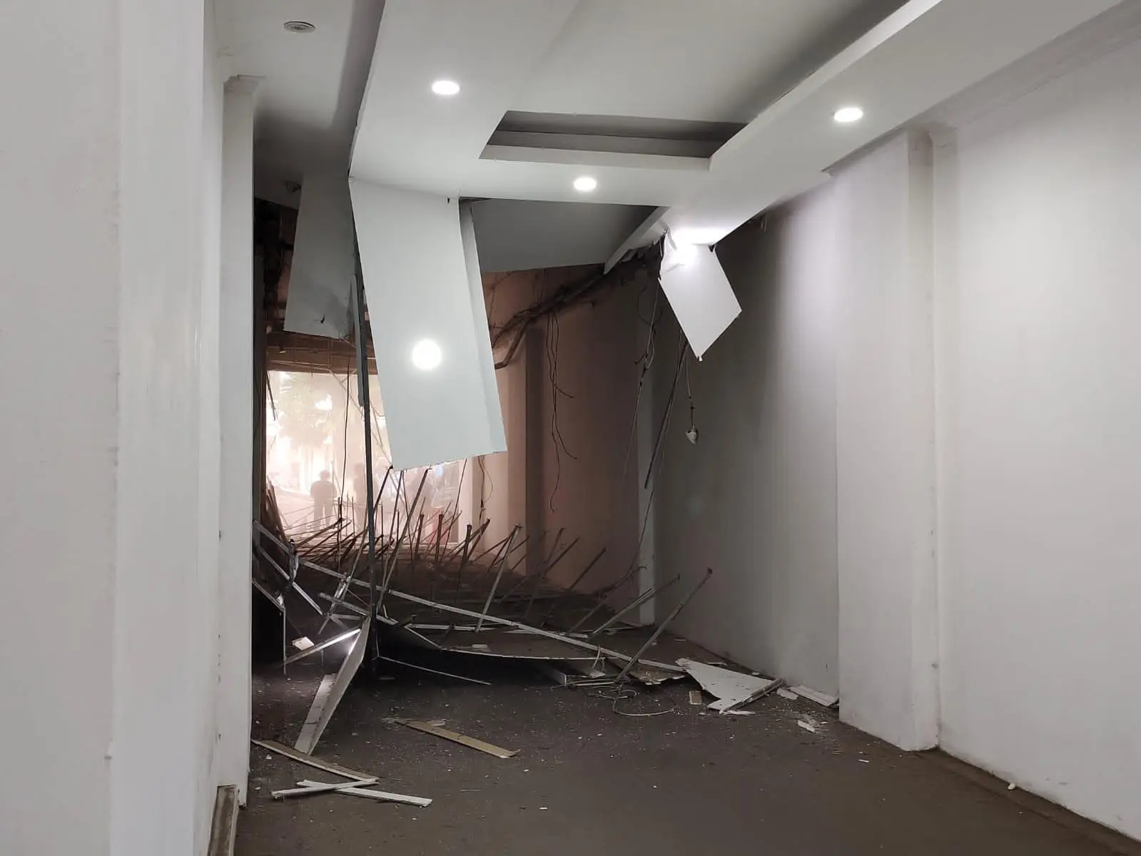 Waduh! Plafon Lorong di Balai Kota Bogor Ambruk