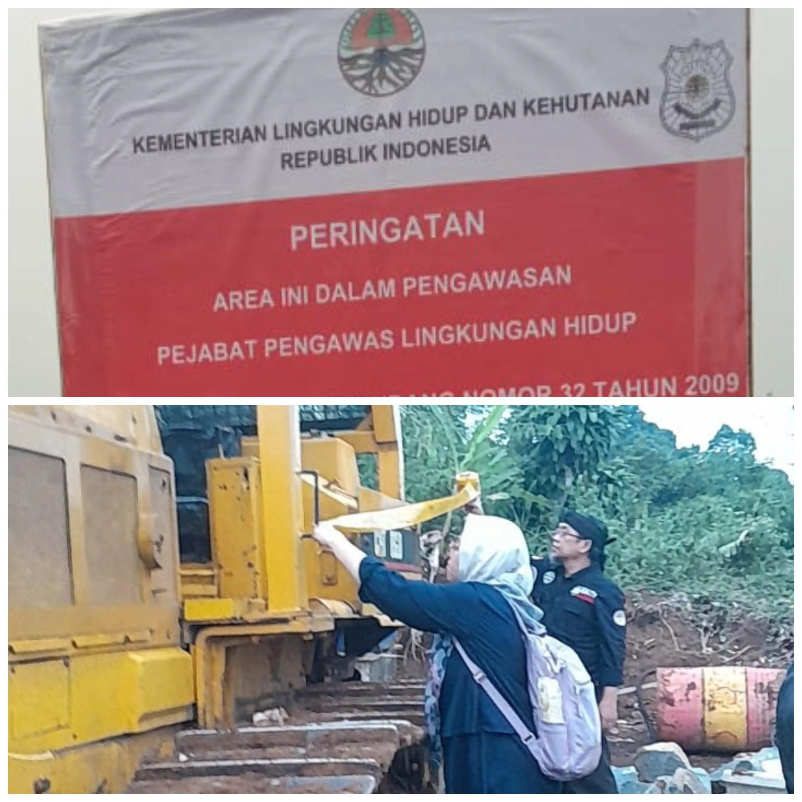 Pengaduan Warga Palasari berujung Penyegelan oleh KLHK
