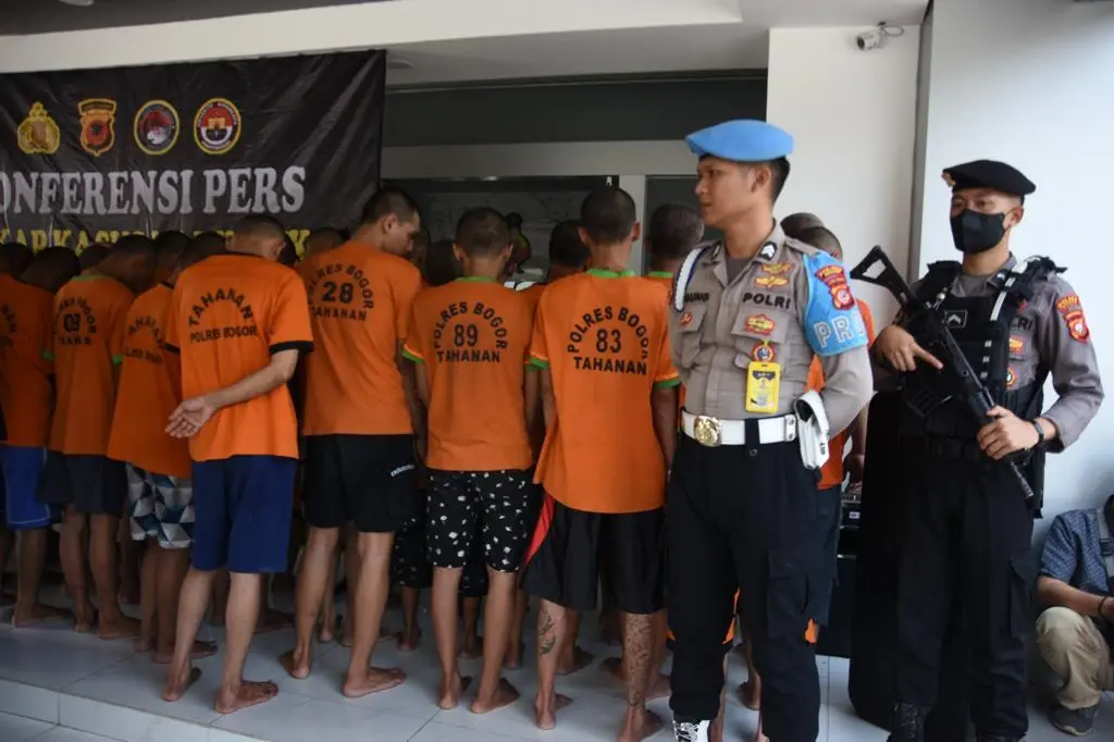 Polres Bogor Ungkap 34 Kasus Penyalahgunaan Narkotika Jenis Sabu