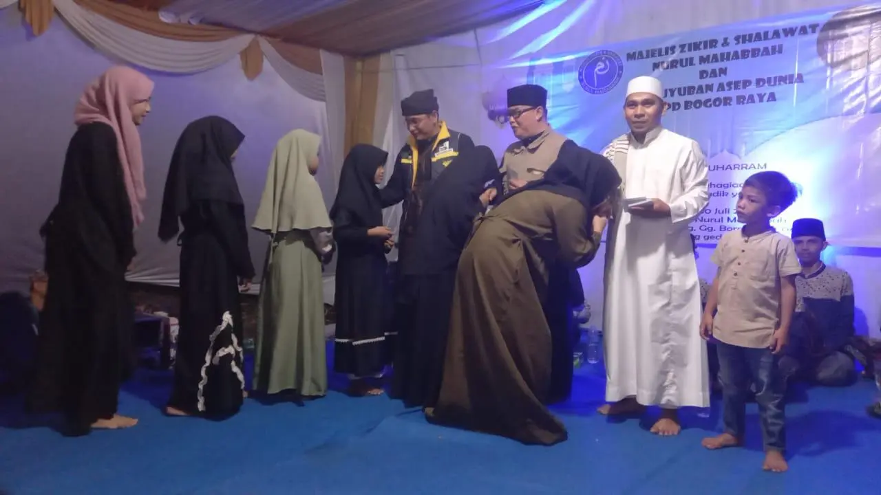 Meriahkan Milad ke 13 Tahun, DPD Asep Sedunia Bogor Raya Santuni 100 Anak Yatim