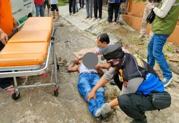Mayat Seorang Laki-laki Ditemukan Terlentang di Jalan Vila Mutiara Lido