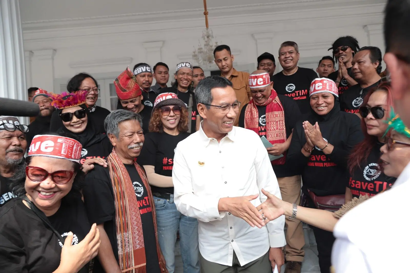 FSP-TIM  Sampaikan Dekrit pada Pj Gubernur DKI Jakarta