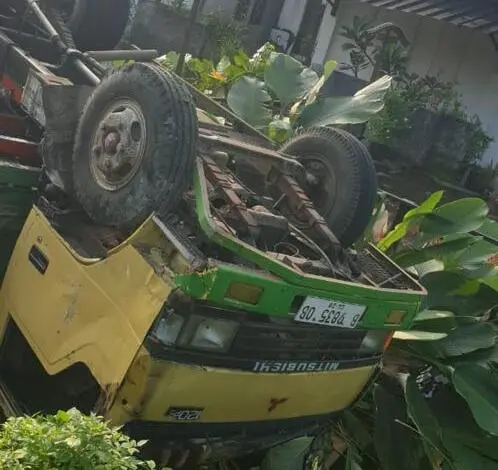 Dua Orang Meninggal dalam Kecelakaan Truk di Ciampea