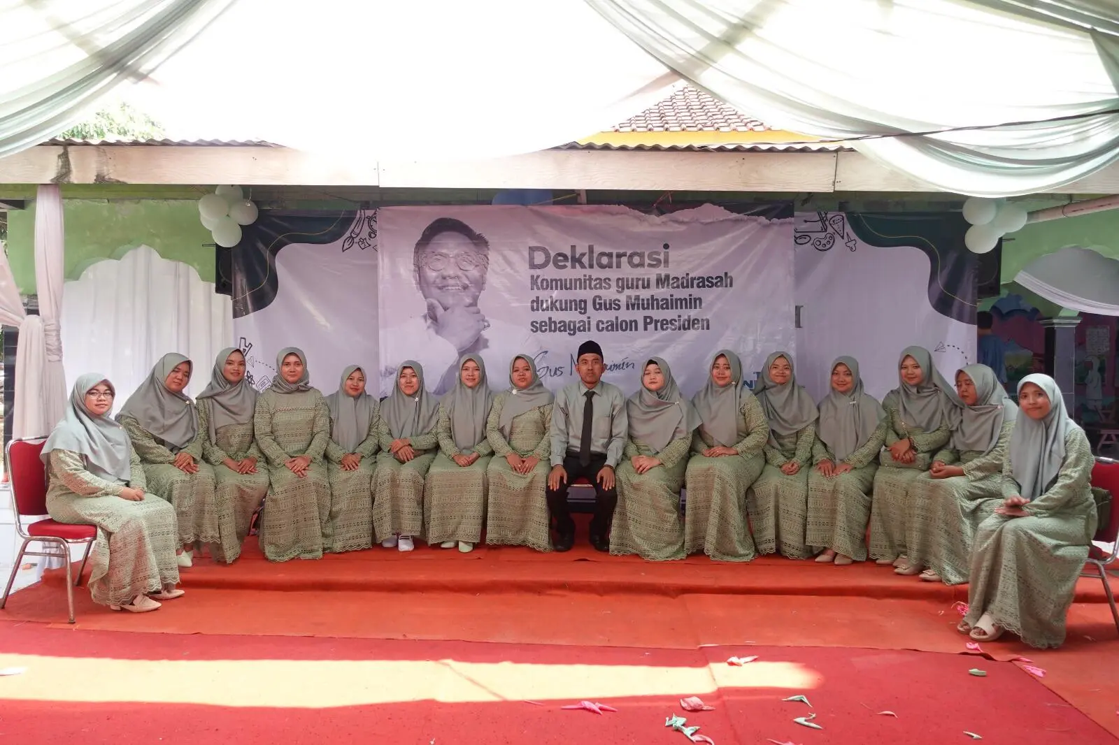 Komunitas Guru Madrasah Deklarasikan Gus Muhaimin Presiden 2024