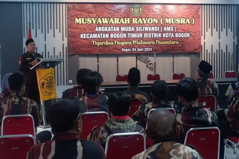 Mohamad Aleksander Lantik Ketua Terpilih AMS Rayon Bogor Barat dan Timur
