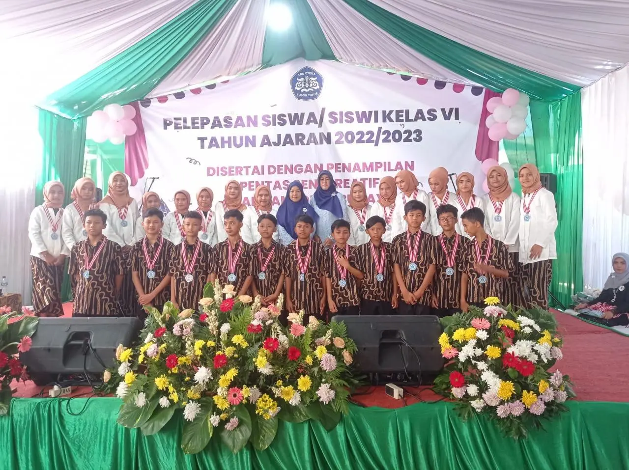 SDN Otista Dilepas, Kepala Sekolah dan Guru Harap Siswanya Bisa Bawa Harum Sekolah