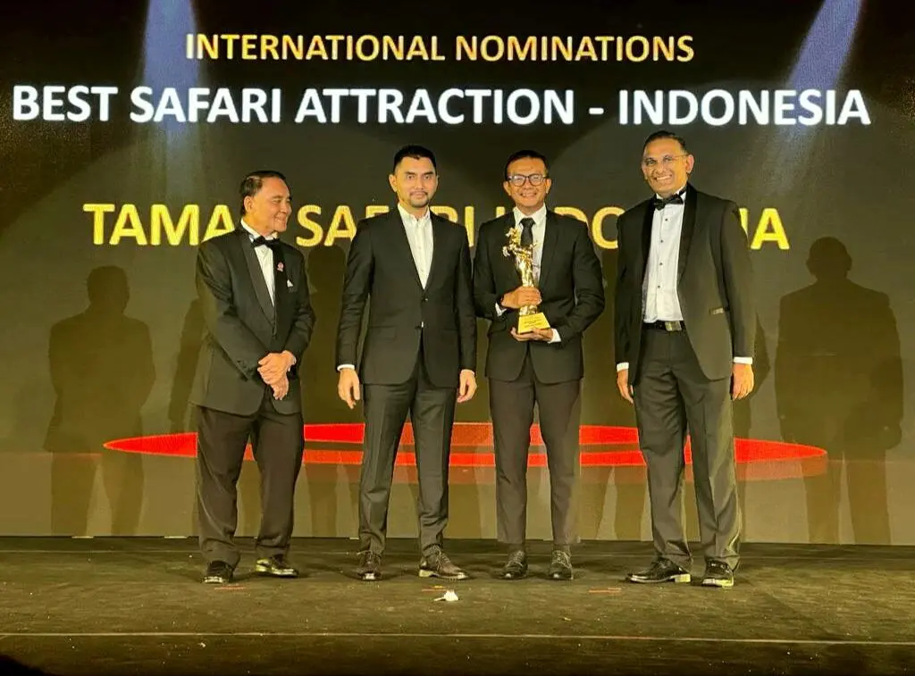 Taman Safari Indonesia Mendapatkan Prestasi Dari The Malaysian Association of Theme Parks and Family Attraction