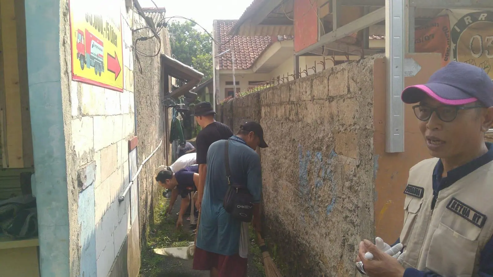 Antisipasi Banjir Warga Pitara Lakukan Kerjabakti
