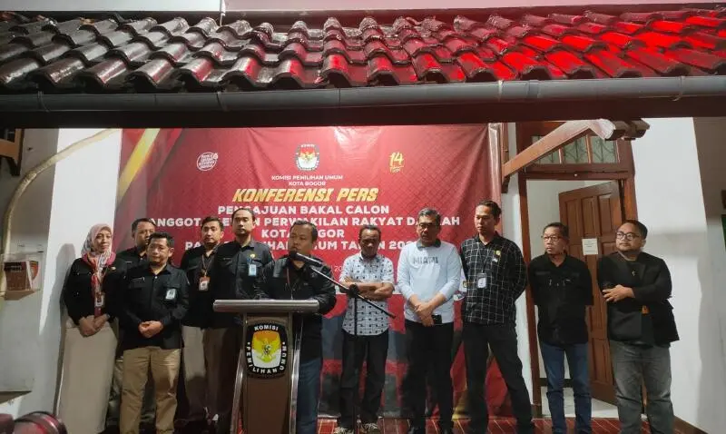 Usai Pendaftaran Kantor KPU Kota Bogor Digembok
