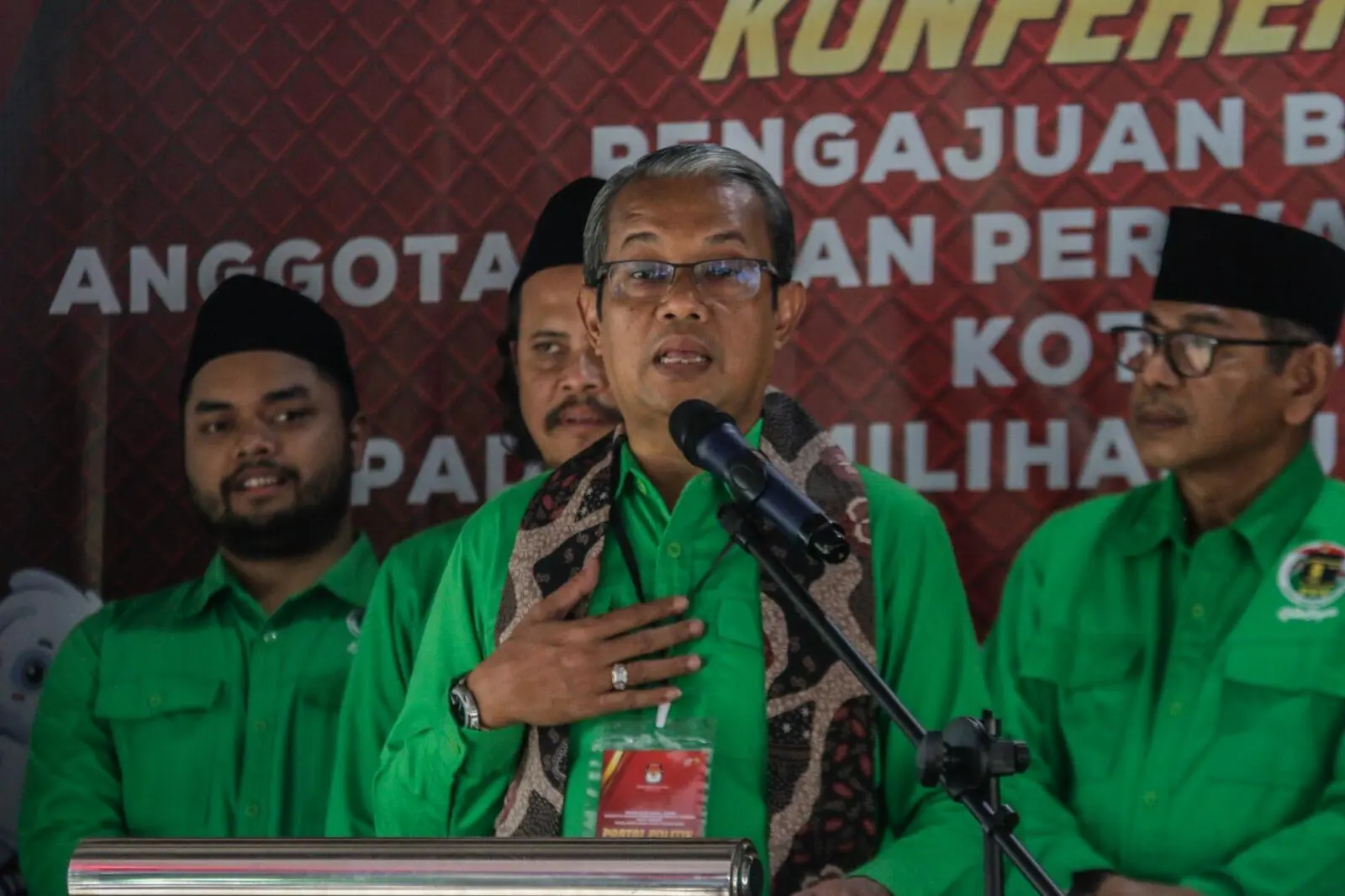 PPP Kota Bogor Antarkan 50 Bacaleg DPRD, ZM: Kami Tak Muluk Muluk, Hanya Targetkan 8 Kursi Dipileg