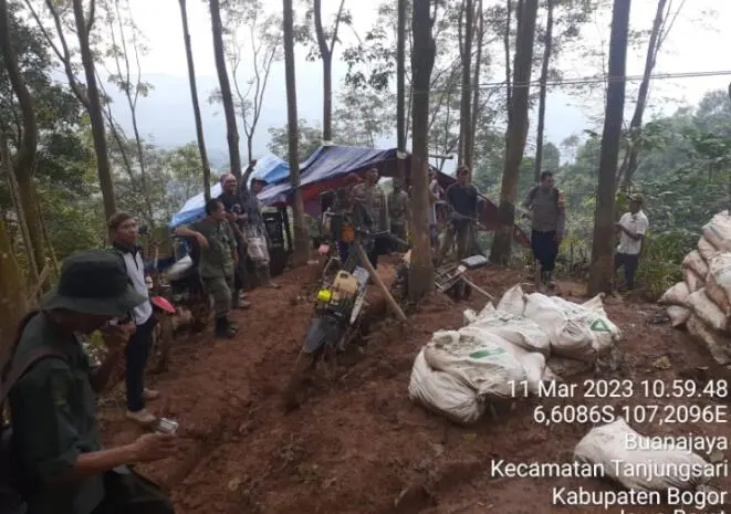 Polres Bogor Terus Tegakan Hukum Terkait Tambang Ilegal di Tanjungsari