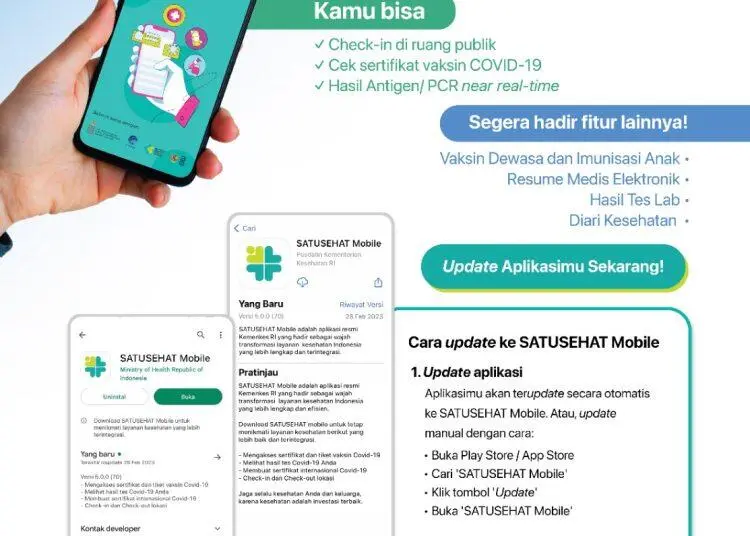 Kemenkes Resmi Transformasikan PeduliLindungi menjadi SATUSEHAT Mobile