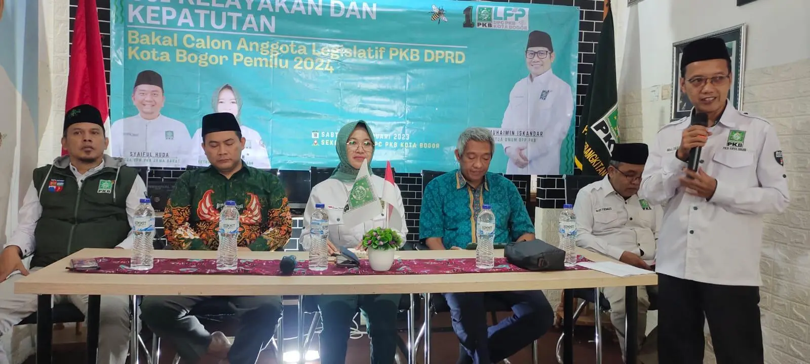 55 Kader Terbaik PKB Kota Bogor Ikuti Uji Kelayakan dan Kepatutan Bacaleg DPRD Kota Bogor