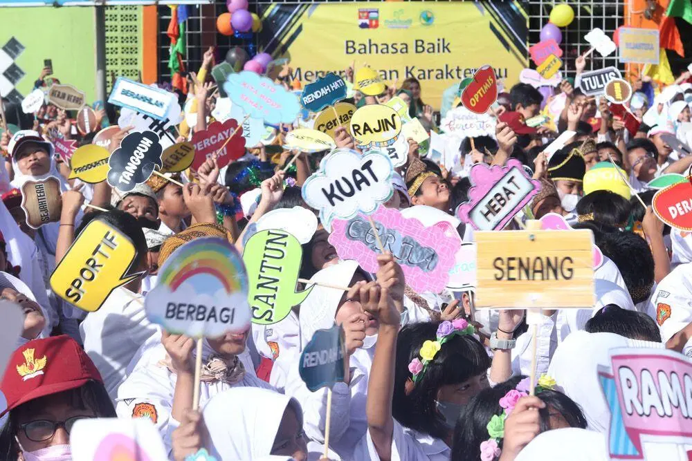 Siswa SD Kota Bogor Dibekali Seribu Kata Positif