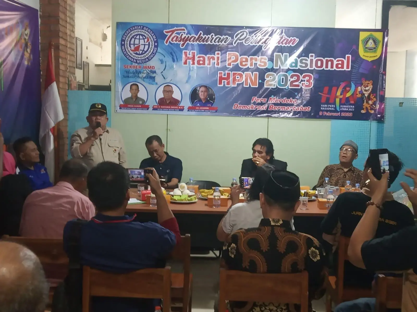 Tasyakuran 1 Tahun Sekber WMO dan Peringatan HPN 2023