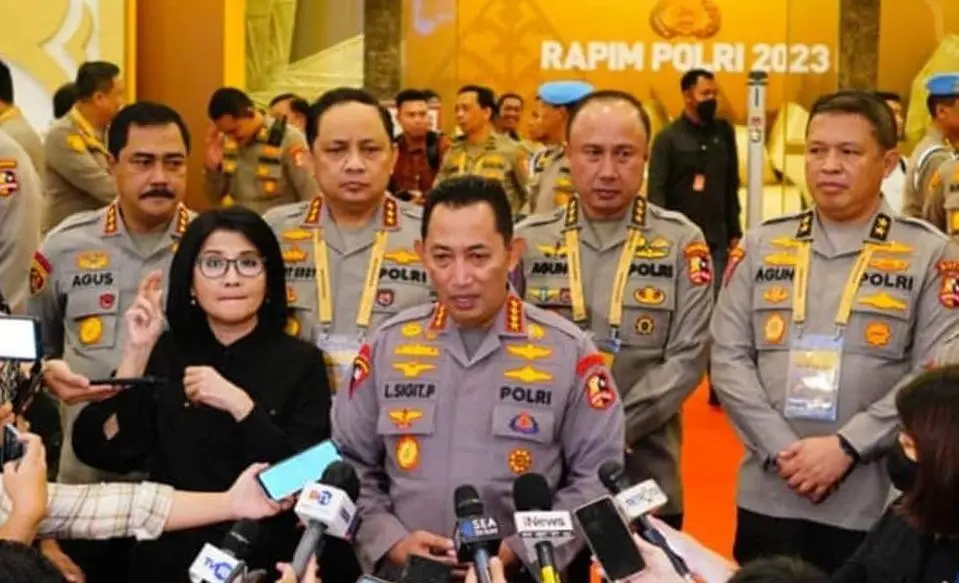 Tutup Rapim, Kapolri Pastikan Siap Kawal Seluruh Kebijakan Pemerintah