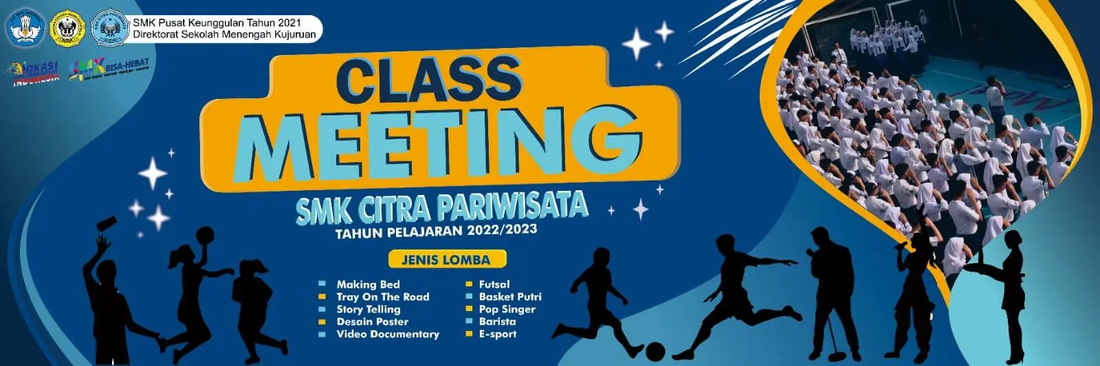 SMK Citra Pariwisata Adakan Class Meeting Untuk Mencari Talent Seni dan Olahraga