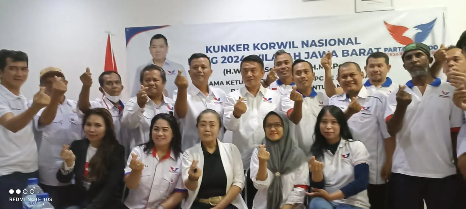 Jelang Pemilu 2024, Wasekjen Perindo Bentuk DPRT dan Saksi TPS di Kota Bogor