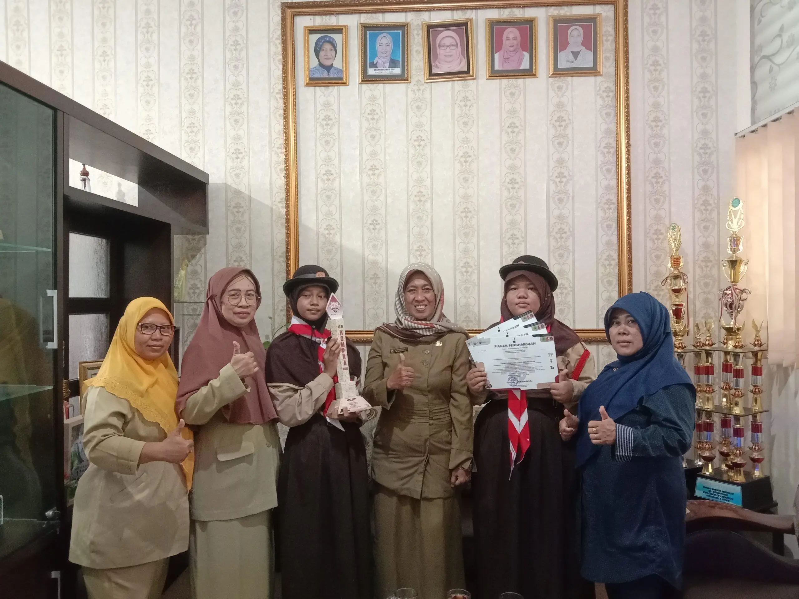 Berkat Kegigihan, Anak Didik SMPN 20 Kota Bogor Raih Prestasi Ajang Kompra