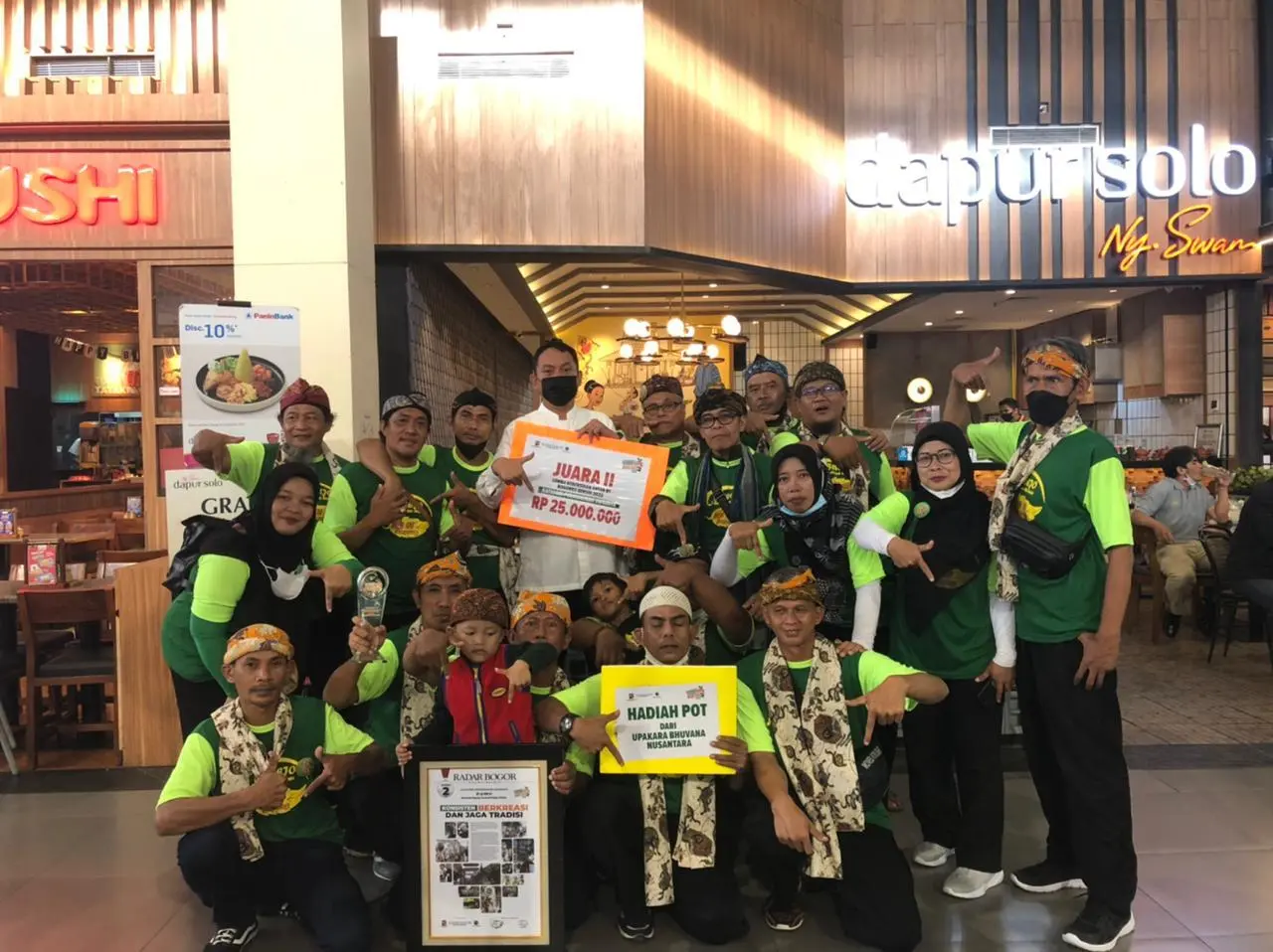 RT/RW di 6 Kelurahan Kecamatan Bogor Selatan Sabet Juara di Lomba Bogorku Bersih Tahun 2022