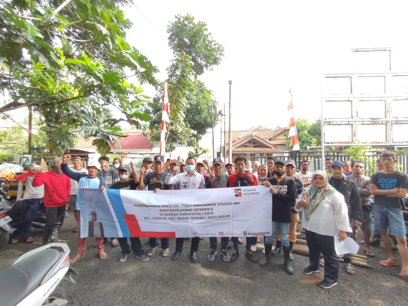 Kelurahan Sempur Dukung Program Disnaker Perdayakan 47 Warga
