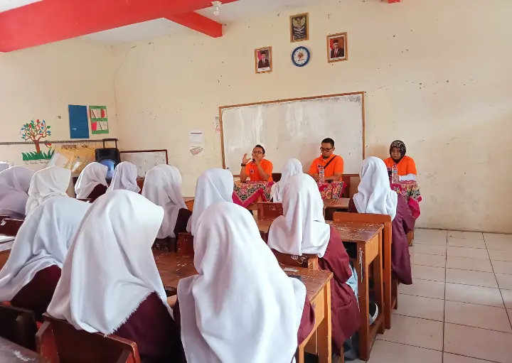 BPBD Kabupaten Bogor Bekali Siswa SMK Bumi Putera Pamijahan Mitigasi Bencana