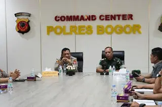 Polres Bogor Rapat Koordinasi Pembentukan Satgas Migor