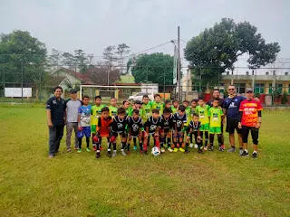 Laga Persahabatan SSB Putra Cikeas dengan SSB Aggregat FC Bogor Mendapat Apresiasi