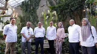 Peringatan 205 Tahun Kebun Raya Bogor, Griya Anggrek Diresmikan