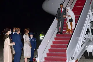 Presiden Jokowi tiba di Washington DC