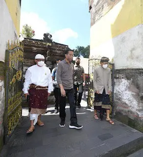 Kunjungi Pura Tirta Empul, Presiden Dorong Pemeliharaan Aset Kebudayaan Negara