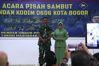 Letkol Inf. Ali Akhwan Pimpin Kodim 0606 Kota Bogor